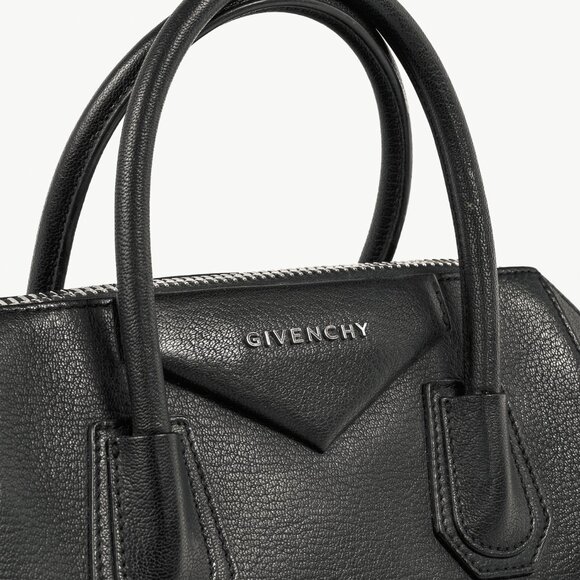 Givenchy Antigona Small Black Leather Tote Bag - Picture 8 of 14